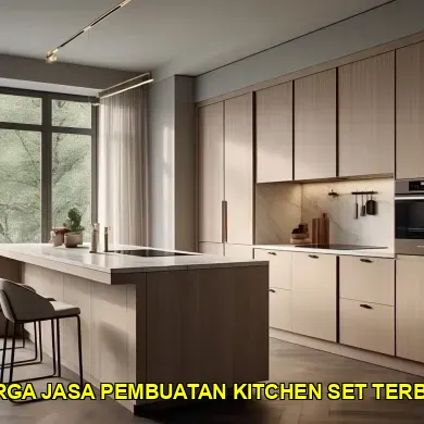 Mengetahui harga jasa pembuatan kitchen set per meter jogja